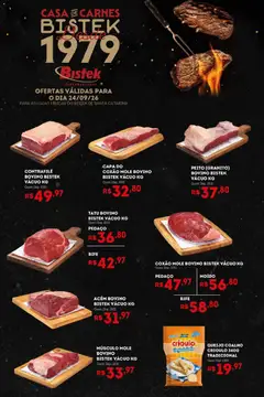 Pré-Visualização do folheto "Bistek Supermercados ofertas Quinta das Carnes" da loja Bistek Supermercados válido a partir de 24/09/2026