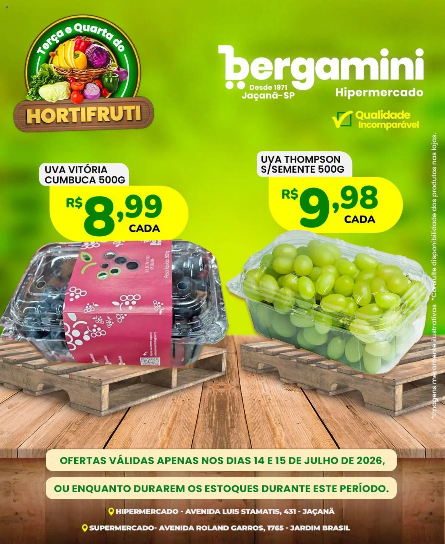 Ofertas Supermercado Bergamini ofertas Hortifruti até 15/07/2026. - Página 10