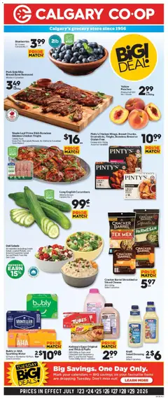 Un aperçu du dépliant Calgary Co-op weekly flyer / circulaire du magasin Calgary Co-op est valide à partir 23 juill. 2026