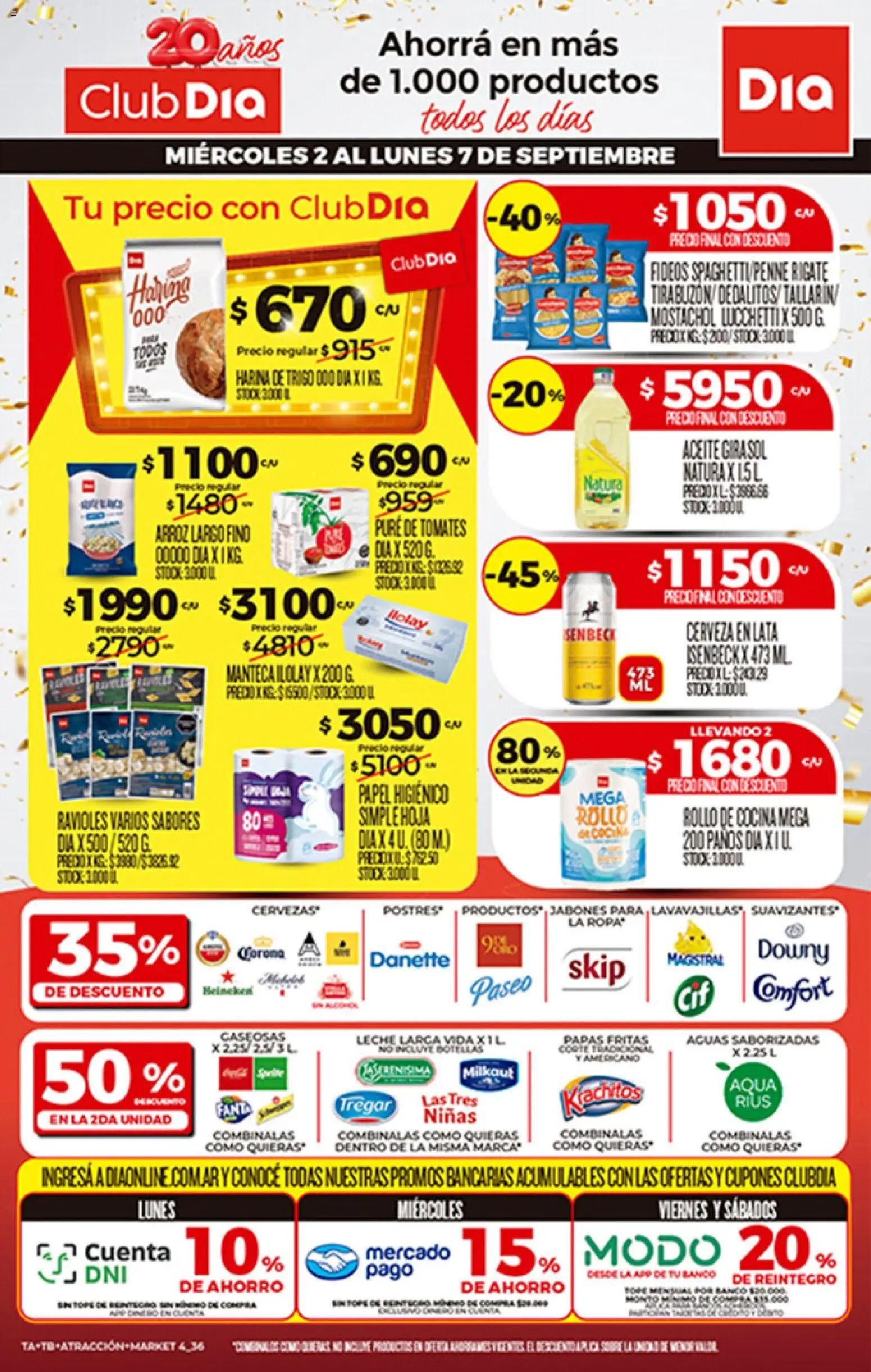 Vista previa del folleto de la tienda Dia válido desde el 01/09/2026 