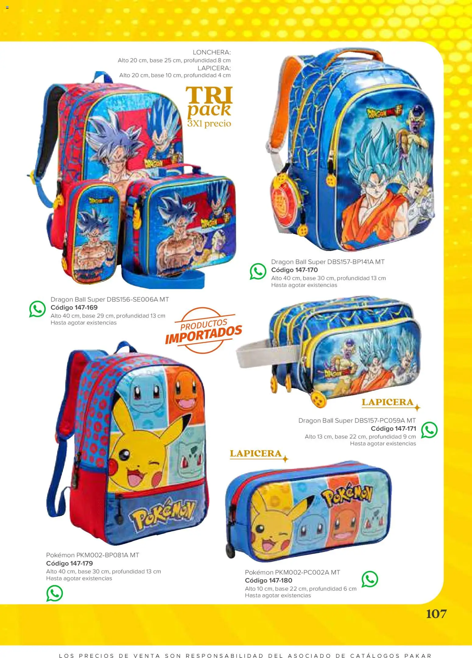 Vista previa las ofertas de la tienda SC Pakar - SC Pakar catálogo Niño desde el 31/07/2026 