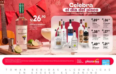 Vista previa de Catálogo Plaza Vea - AVISO DÍA DEL PISCO de la tienda Plaza Vea válido desde 23/07/2026