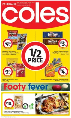 Preview of catalogue Coles catalogue PT Hedland from shop Coles valid 16/09/2026