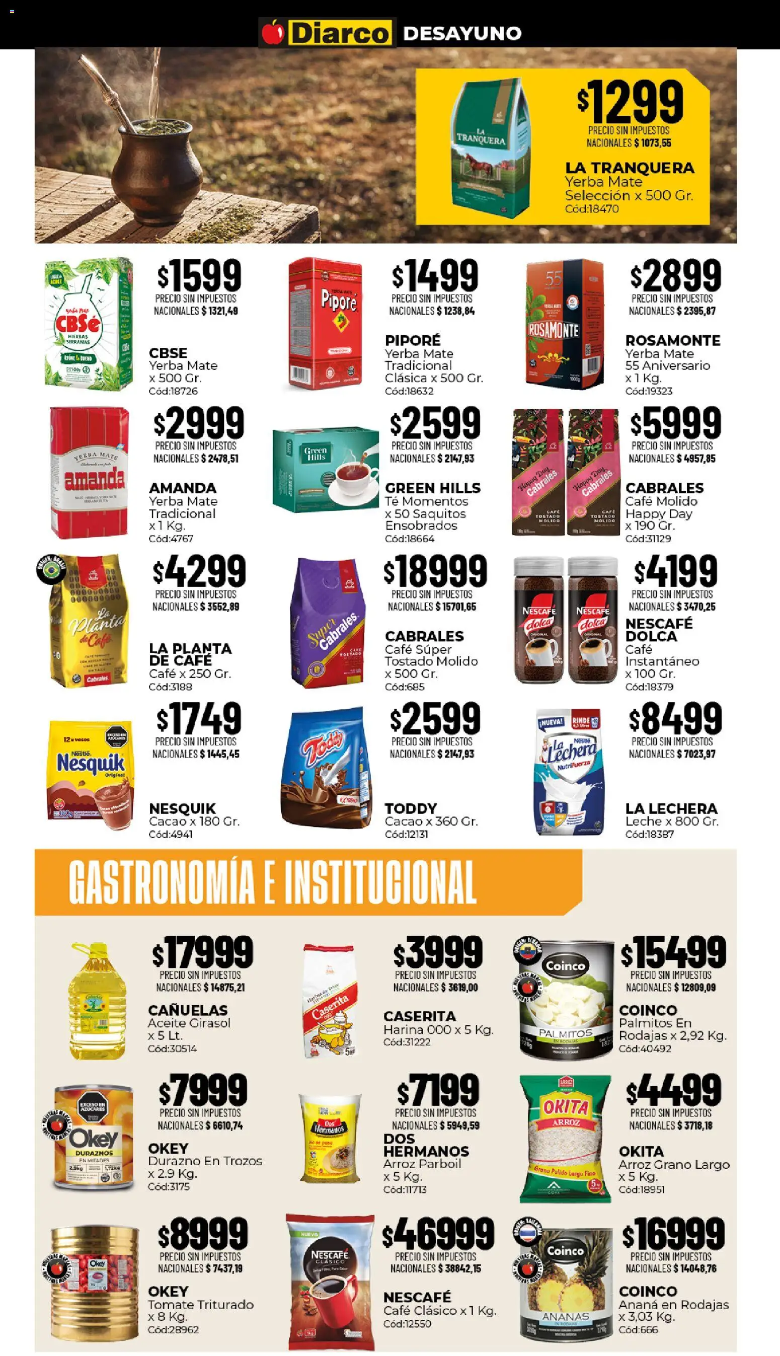 Vista previa del folleto de la tienda Diarco válido desde el 24/08/2026 