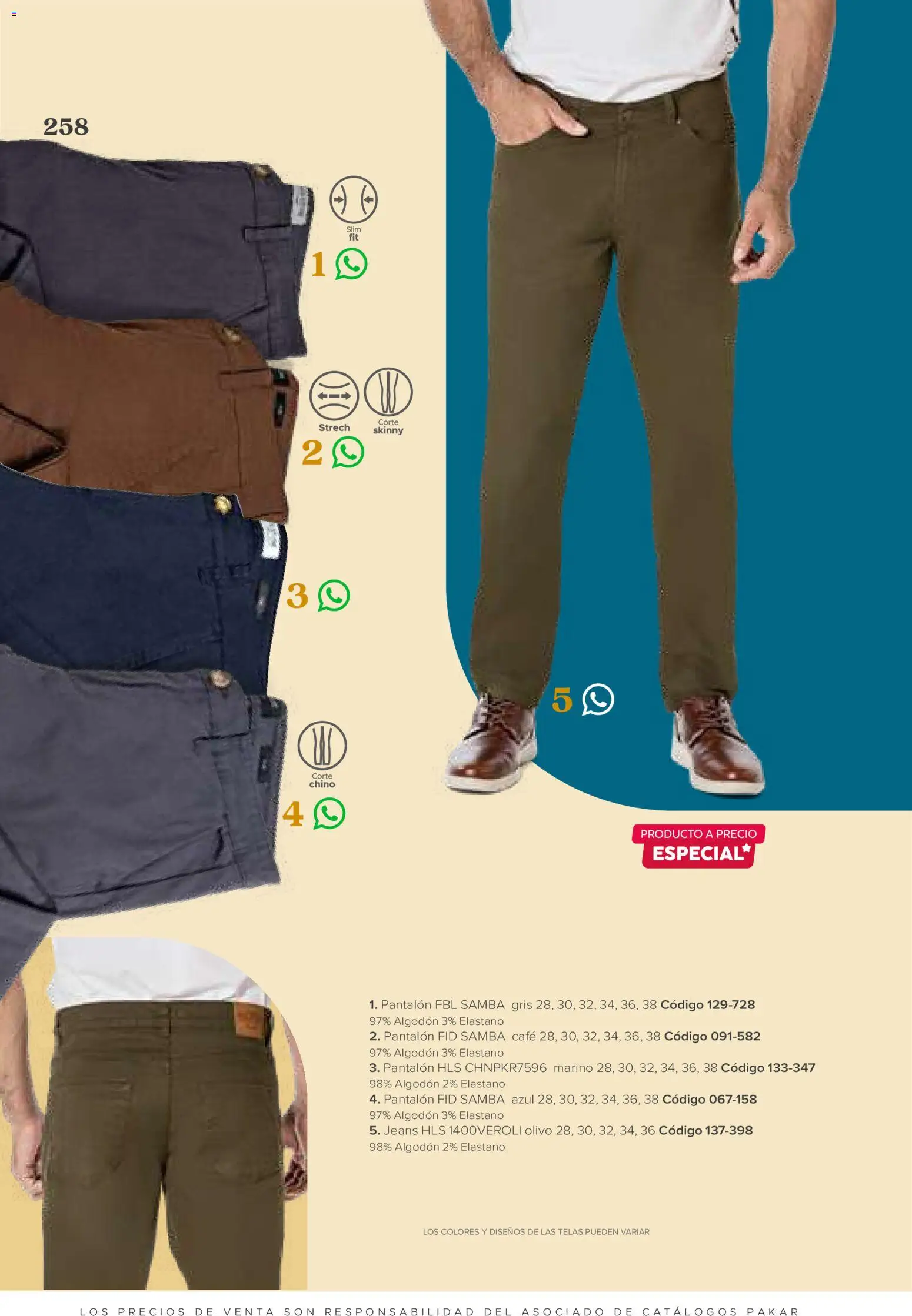 Vista previa las ofertas de la tienda SC Pakar - SC Pakar catálogo Ropa desde el 31/07/2026 