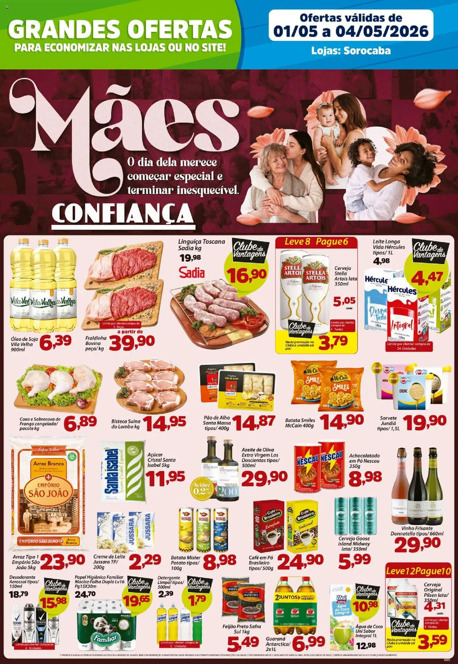 Pré-Visualização do folheto "Confiança - Ofertas da semana" da loja Confiança válido a partir de 01/05/2026