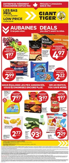Preview of leaflet Giant Tiger circulaire from shop Giant Tiger is valid from Jun 03, 2026