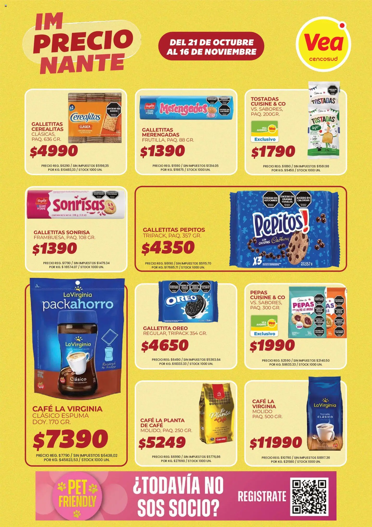 Vista previa del folleto de la tienda Vea válido desde el 21/10/2026 