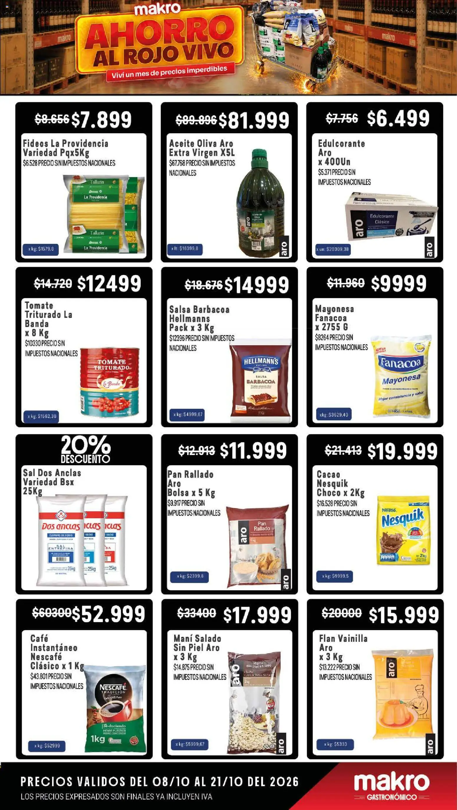 Vista previa del folleto de la tienda Makro válido desde el 08/10/2026 