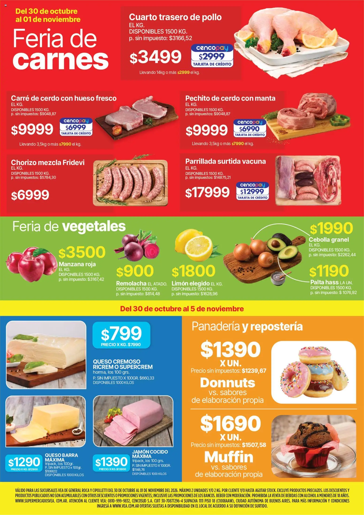 Vista previa del folleto de la tienda Vea válido desde el 30/10/2026 