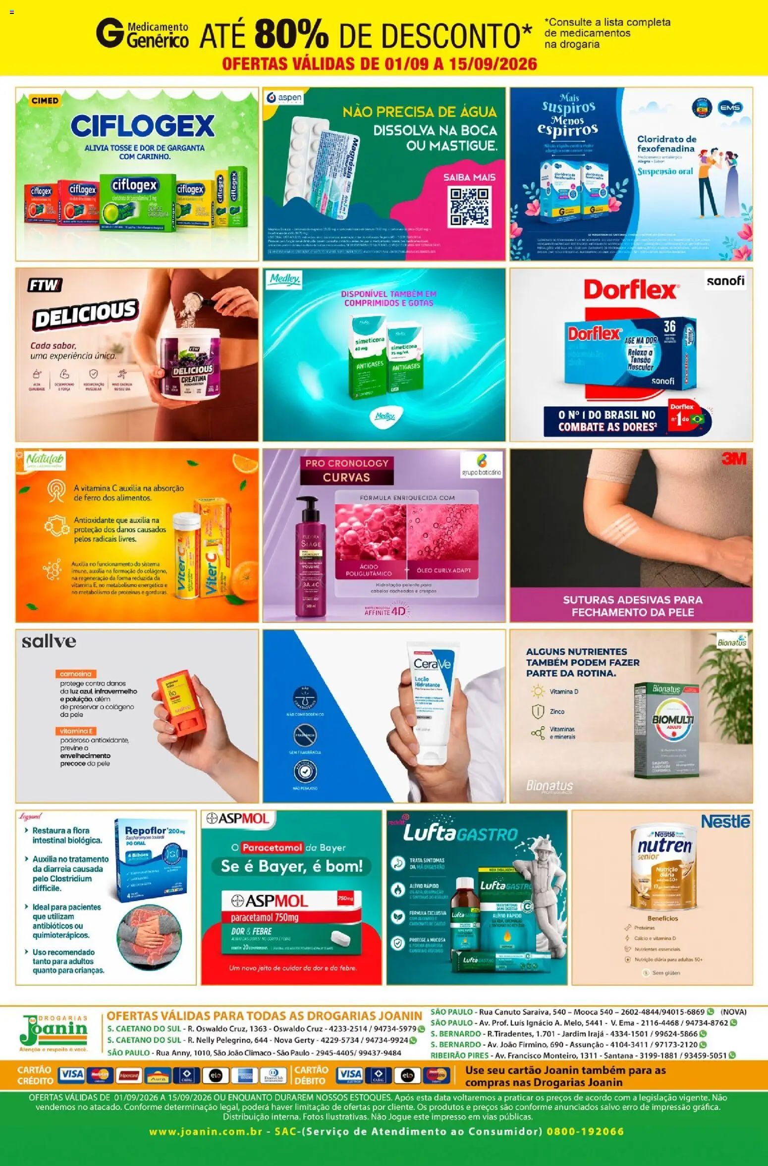 Ofertas Supermercados Joanin ofertas Drogaria até 15/09/2026. - Página 2