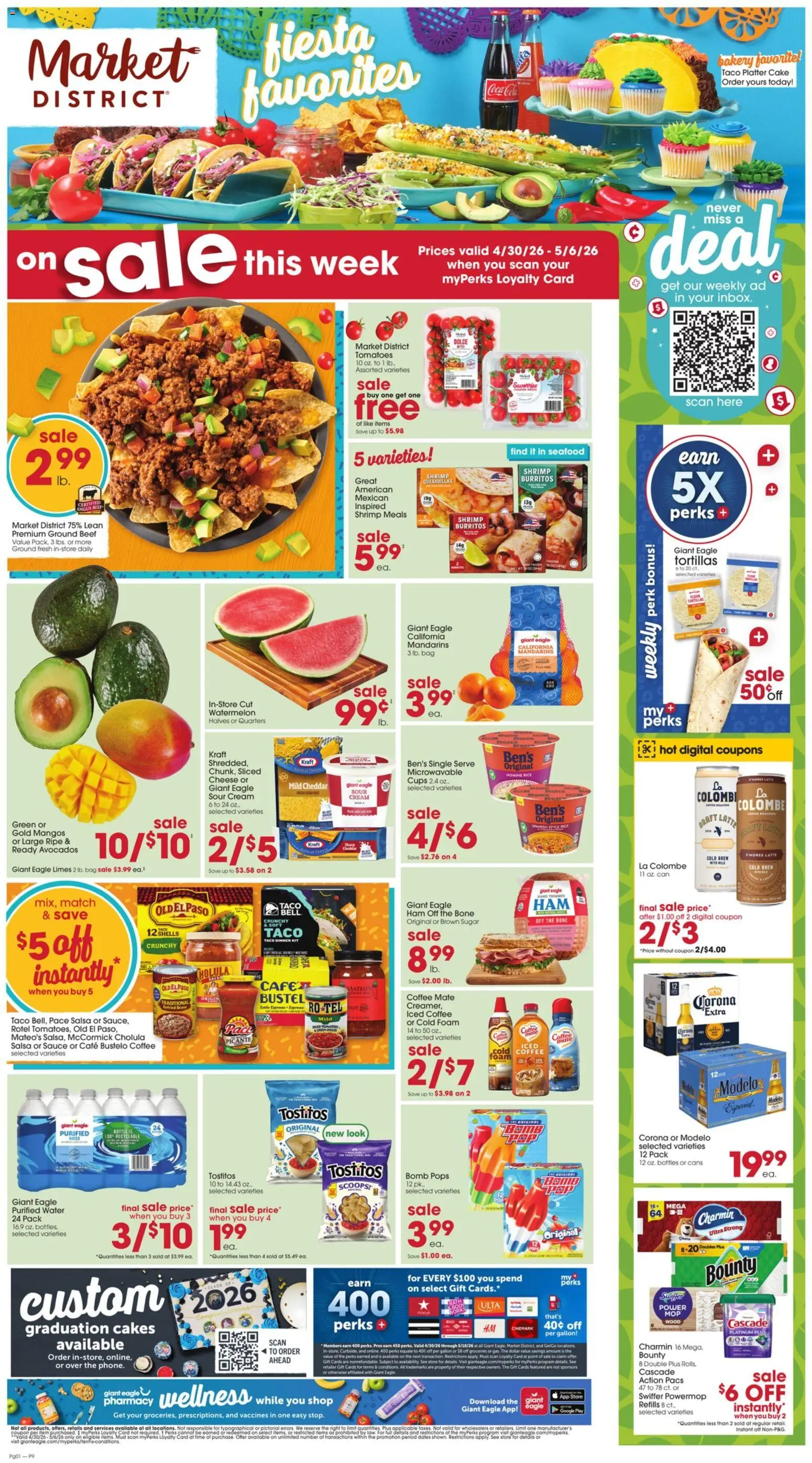 Ad Preview of Giant Eagle Weekly Sale from 04/30/2026