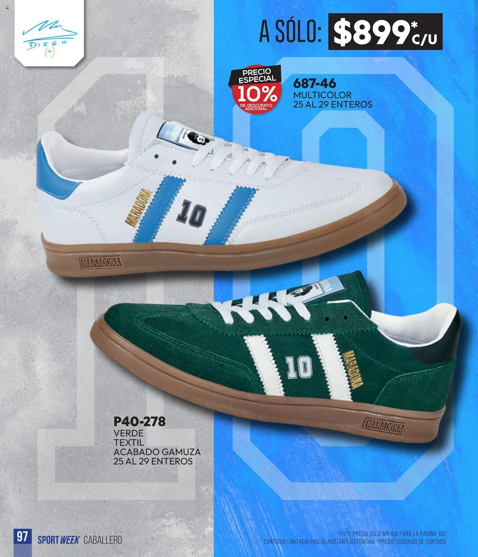 Vista previa las ofertas de la tienda Cklass - Cklass catálogo Sportweek desde el 28/04/2026 - Gamuza