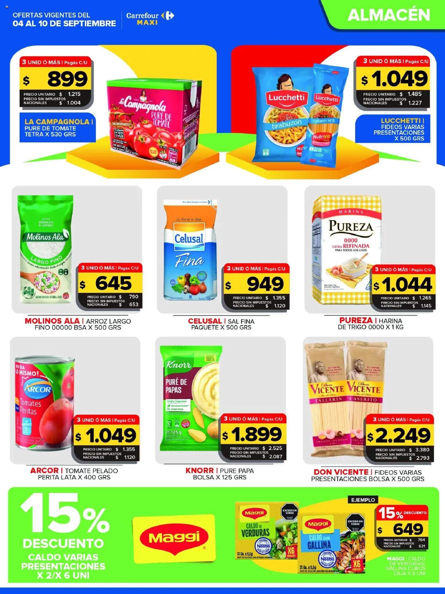 Vista previa del folleto de la tienda Carrefour Maxi válido desde el 04/09/2026 