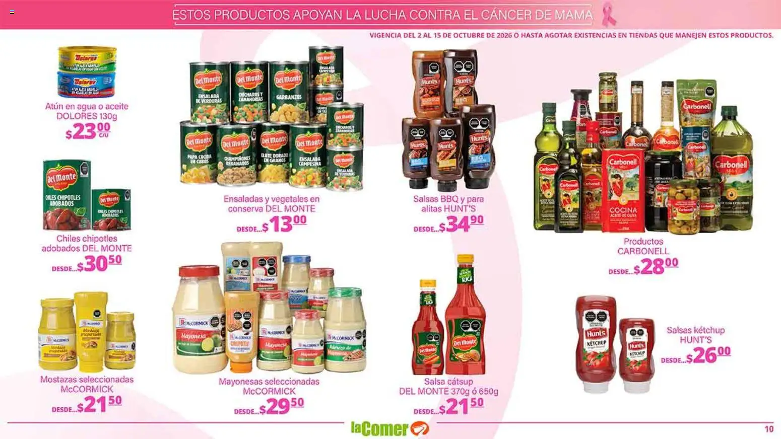 Vista previa las ofertas de la tienda La Comer - La Comer folleto es la tienda rosa desde el 02/10/2026 
