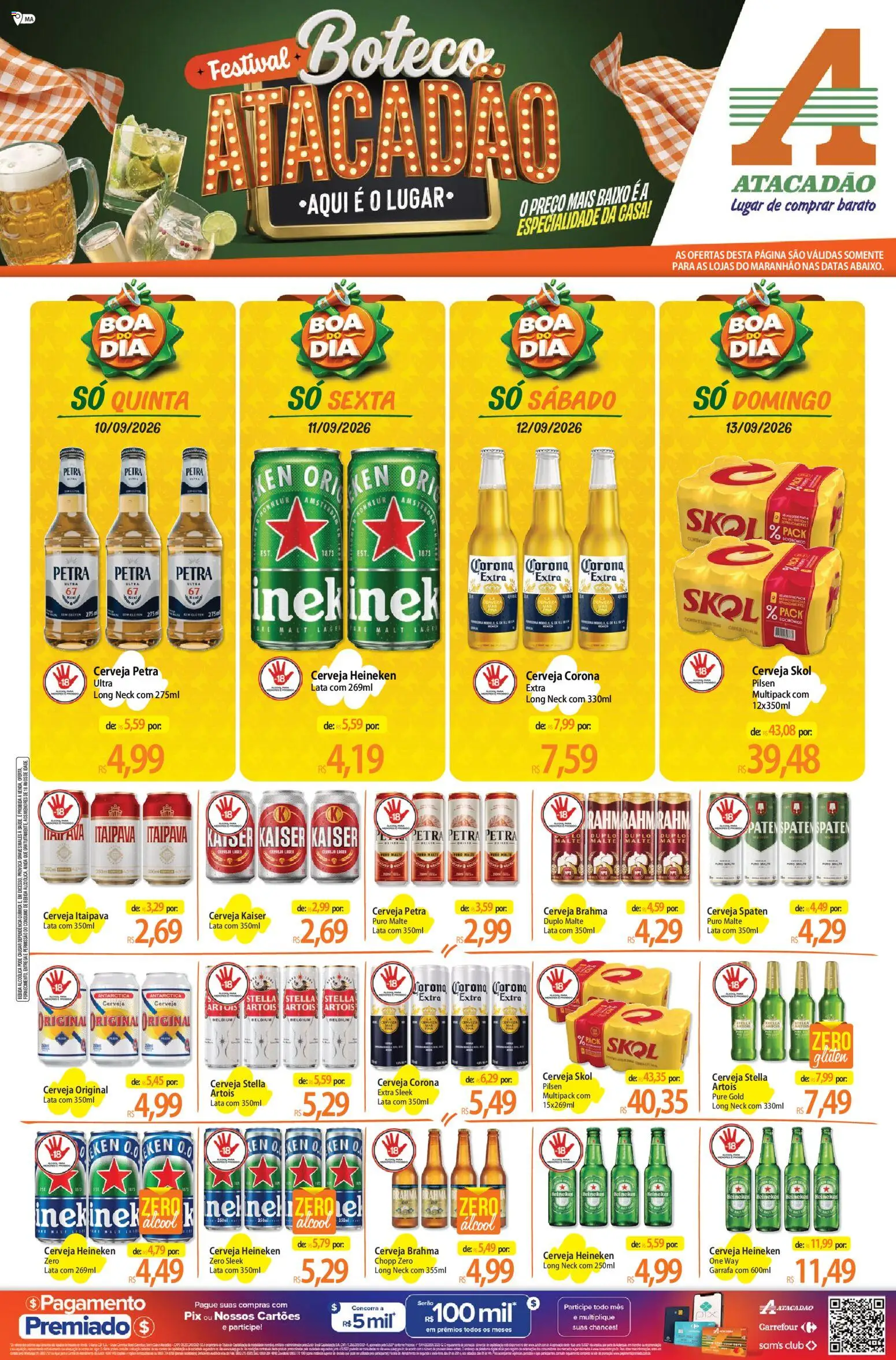 Pré-Visualização do folheto "Atacadão ofertas - MA" da loja Atacadão válido a partir de 10/09/2026
