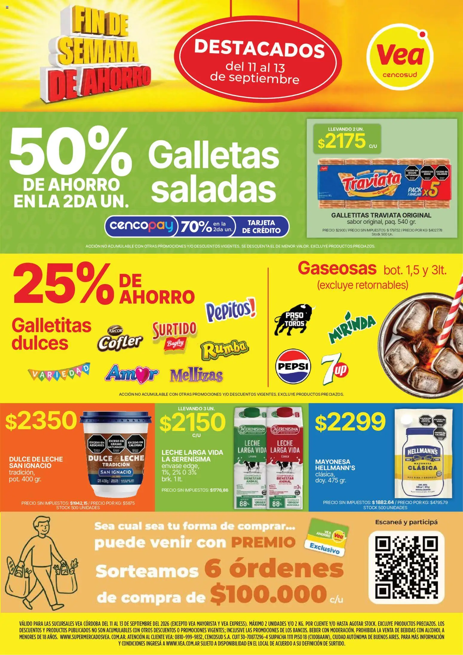 Vista previa del folleto de la tienda Vea válido desde el 11/09/2026 