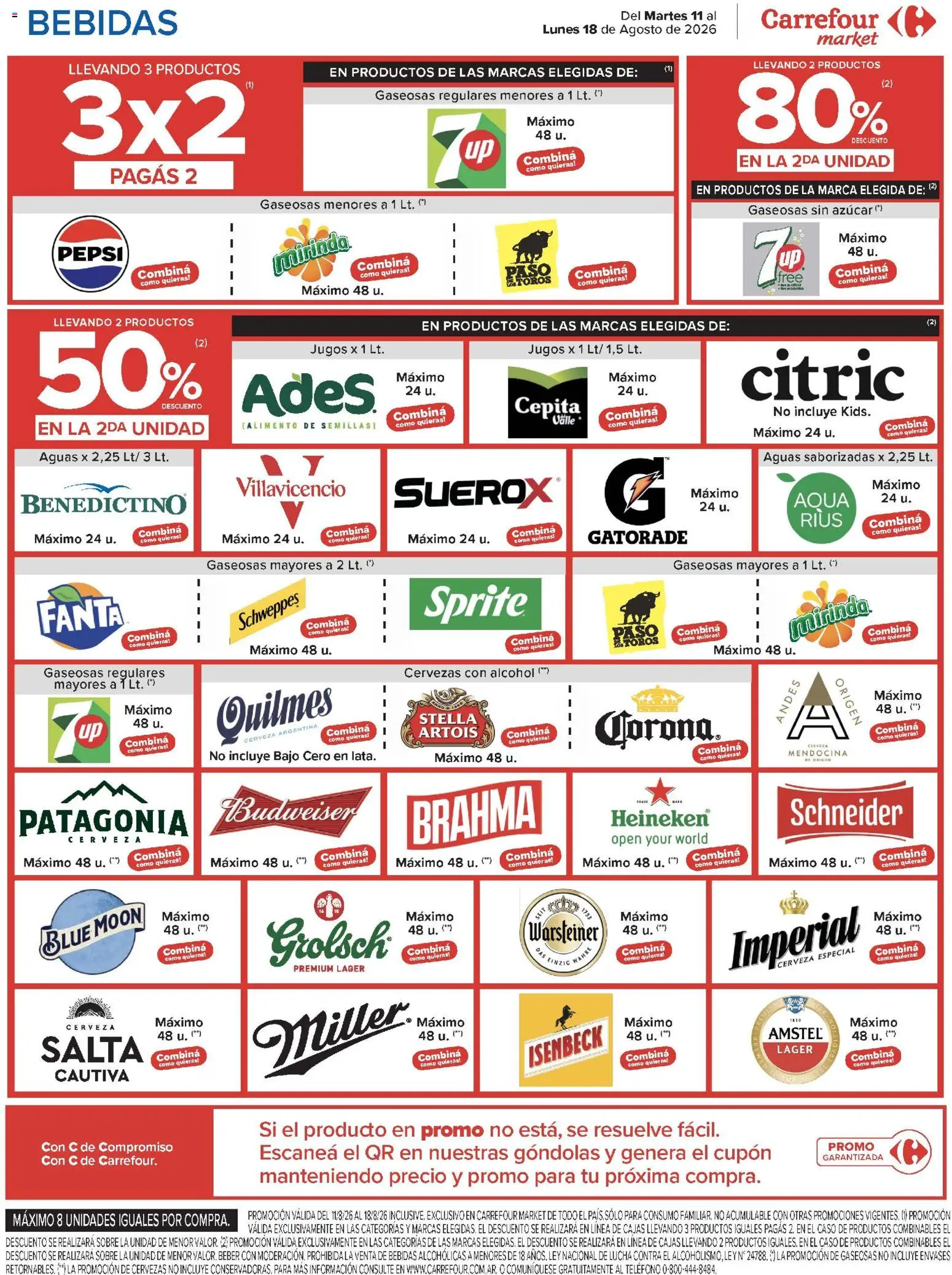 Vista previa del folleto de la tienda Carrefour válido desde el 11/08/2026 