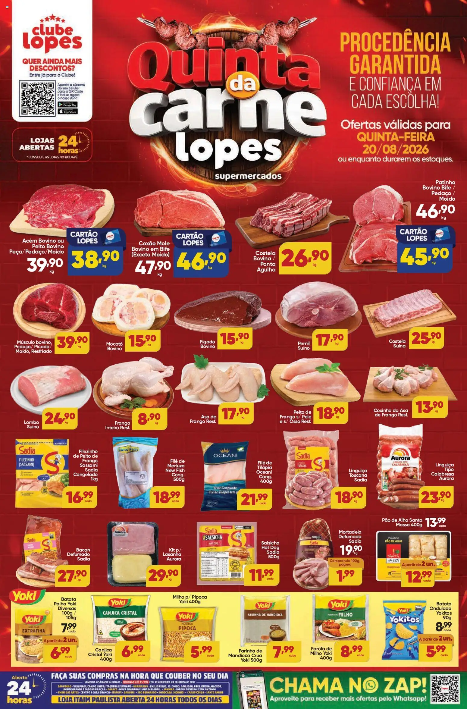 Ofertas Lopes Supermercados até 20/08/2026. - Página 1