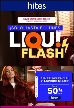Folleto de la tienda Hites válido desde el 15.07.2026 