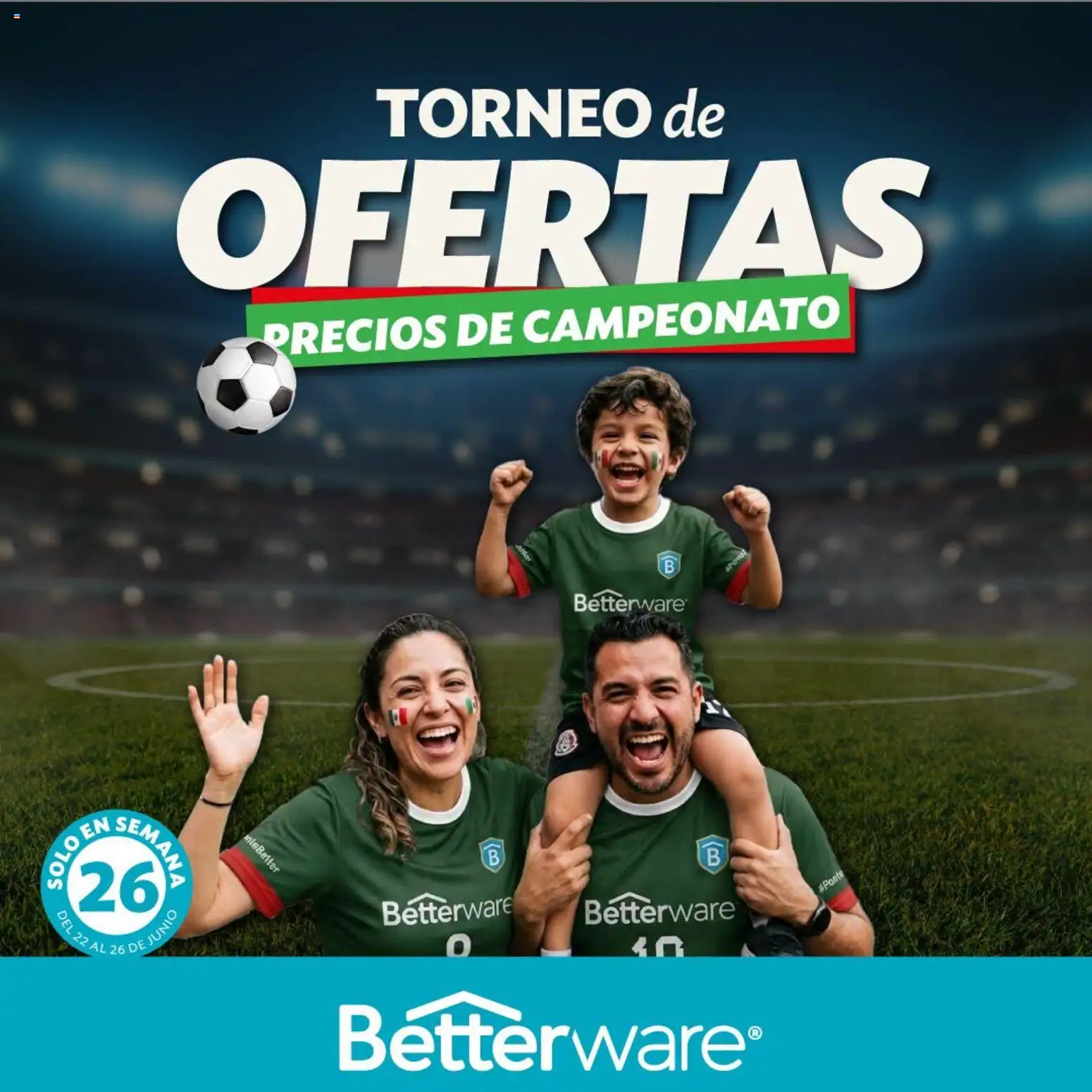 Vista previa las ofertas de la tienda Betterware - Betterware Ofertas desde el 22/06/2026 