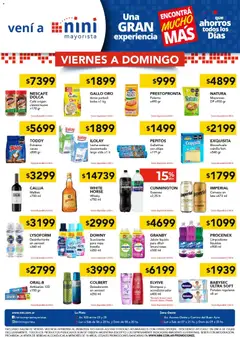 Vista previa del folleto de la tienda NINI Mayorista válido desde el 07/08/2026 
