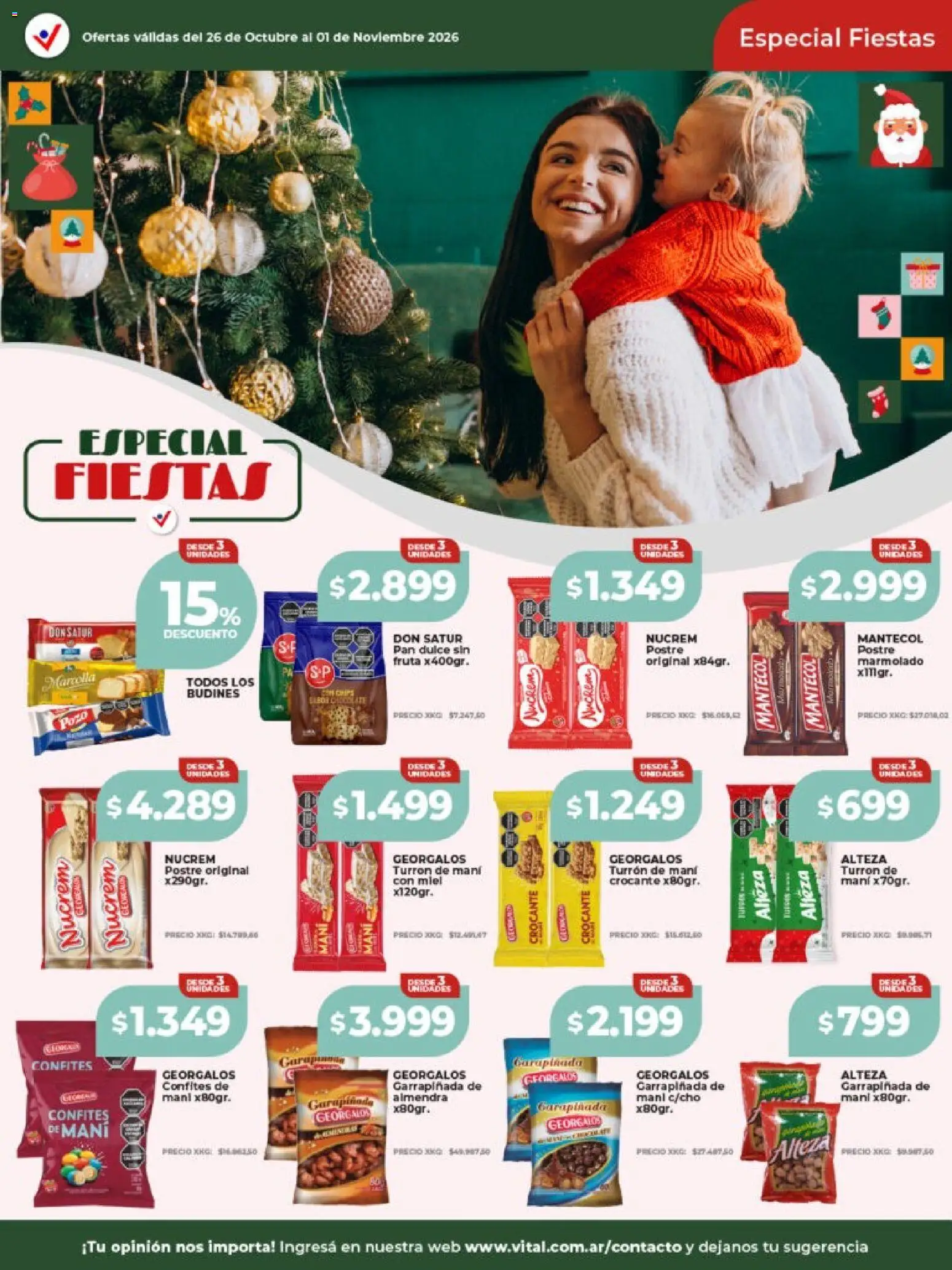 Vista previa del folleto de la tienda Vital válido desde el 26/10/2026 