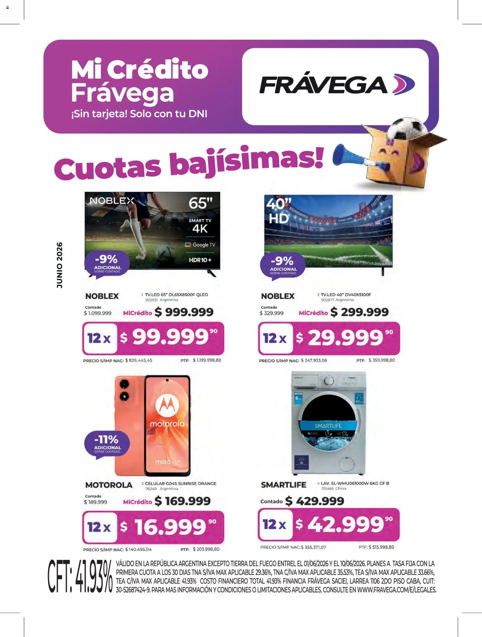 Vista previa del folleto de la tienda Frávega válido desde el 02/06/2026 
