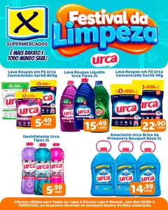 Pré-Visualização do folheto "X Supermercados ofertas Urca" da loja X Supermercados válido a partir de 30/05/2026