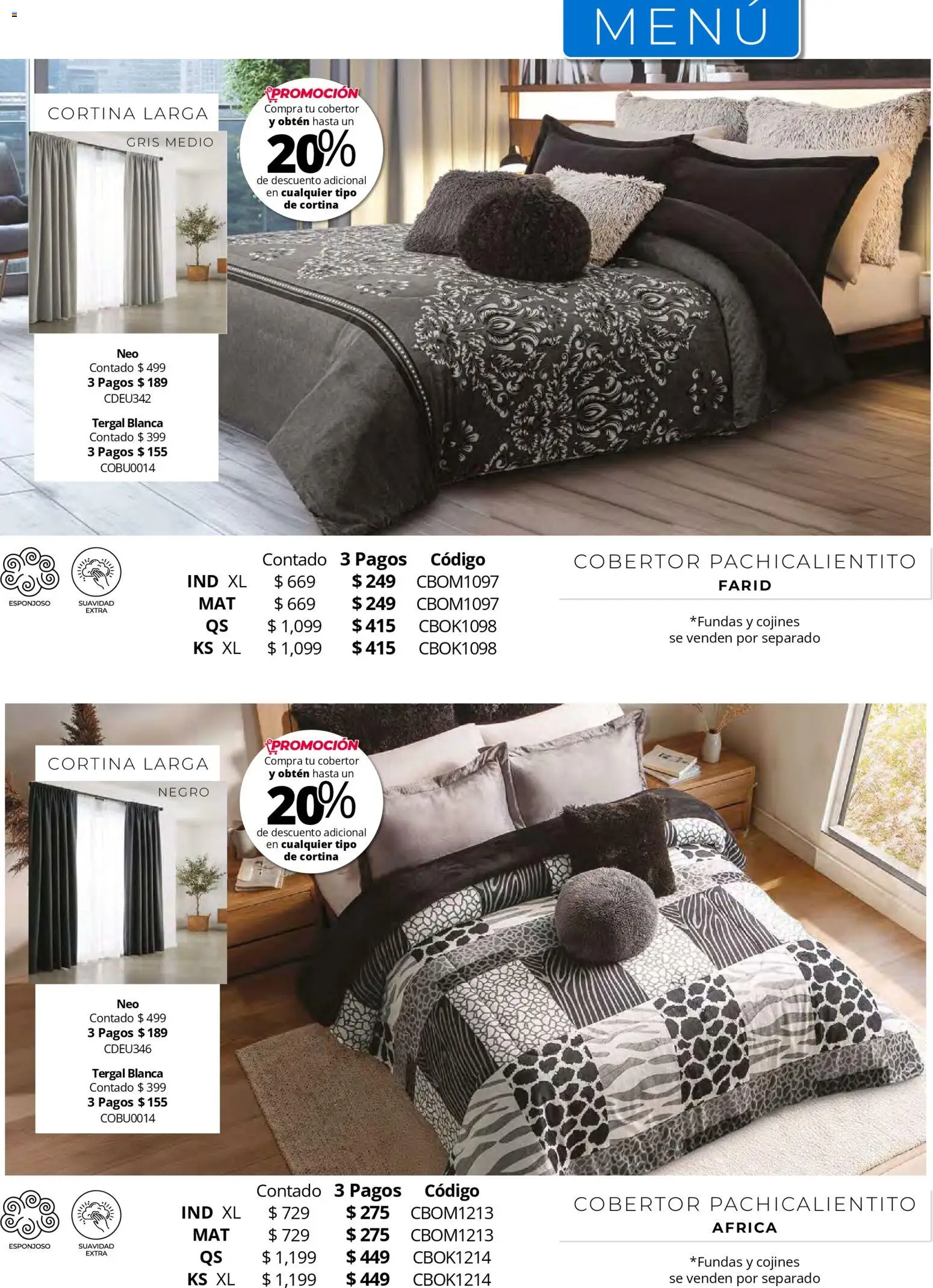 Vista previa las ofertas de la tienda Colchas Concord - Colchas Concord catálogo desde el 01/05/2026 