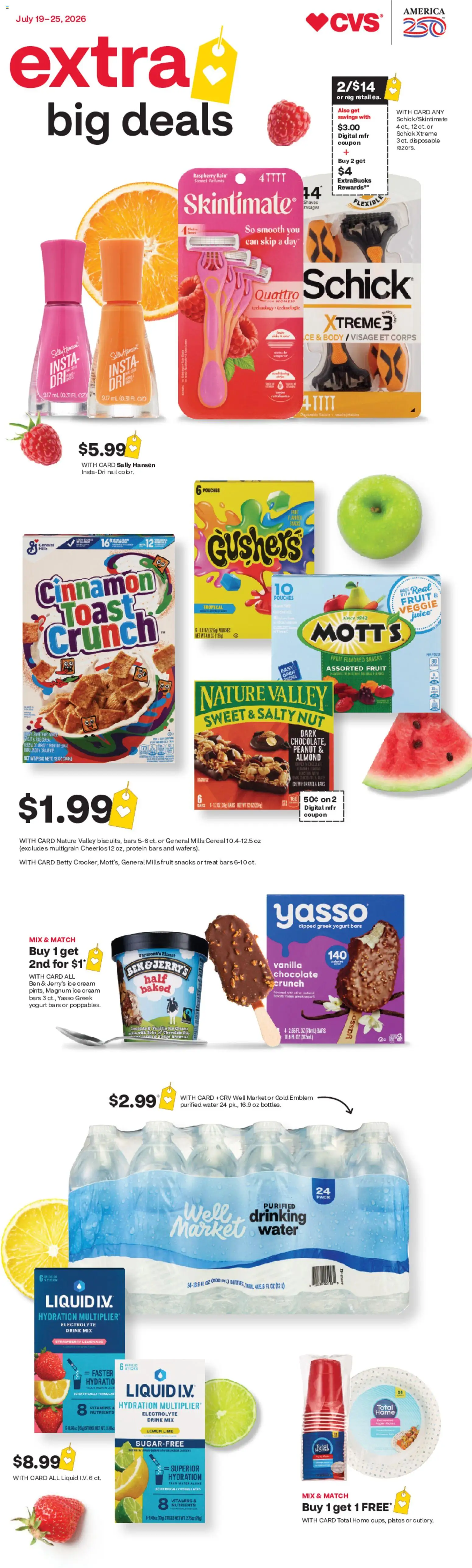 Ad Preview of CVS Pharmacy CVS Pharmacy Weekly Ad from 07/19/2026