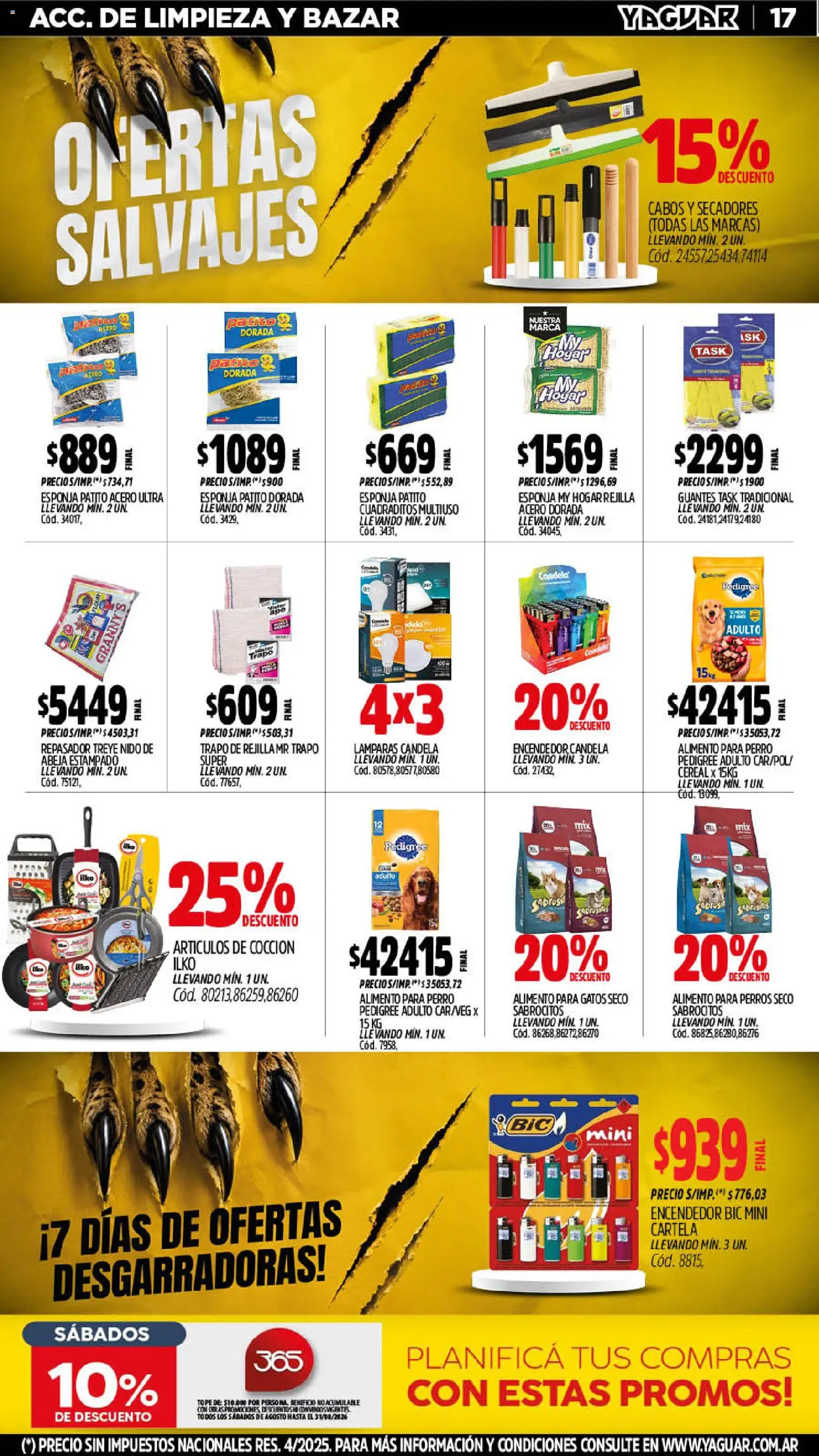 Vista previa del folleto de la tienda Yaguar válido desde el 10/08/2026 