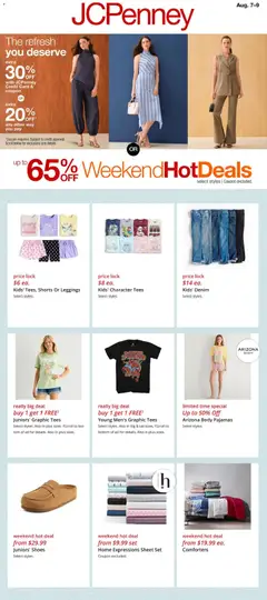 Ad Preview of JCPenney JCPenney Ad from 08/07/2026