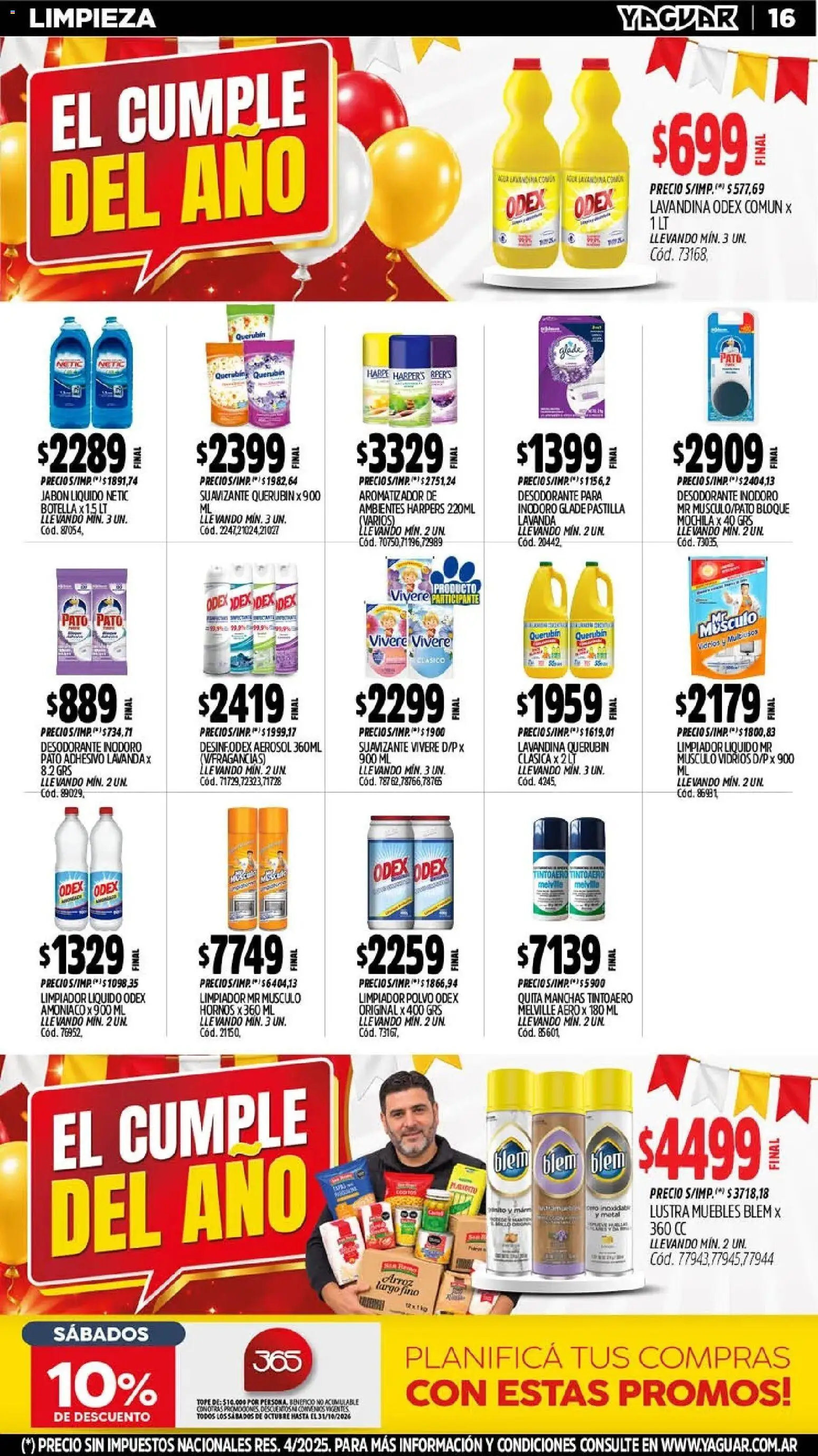 Vista previa del folleto de la tienda Yaguar válido desde el 26/10/2026 