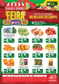 Pré-Visualização do folheto "Mateus ofertas Sabado e Domingo" da loja Mateus válido a partir de 11/07/2026