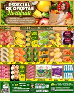 Pré-Visualização do folheto "Supermercado Padrão ofertas Hortifruti" da loja Supermercado Padrão válido a partir de 28/07/2026