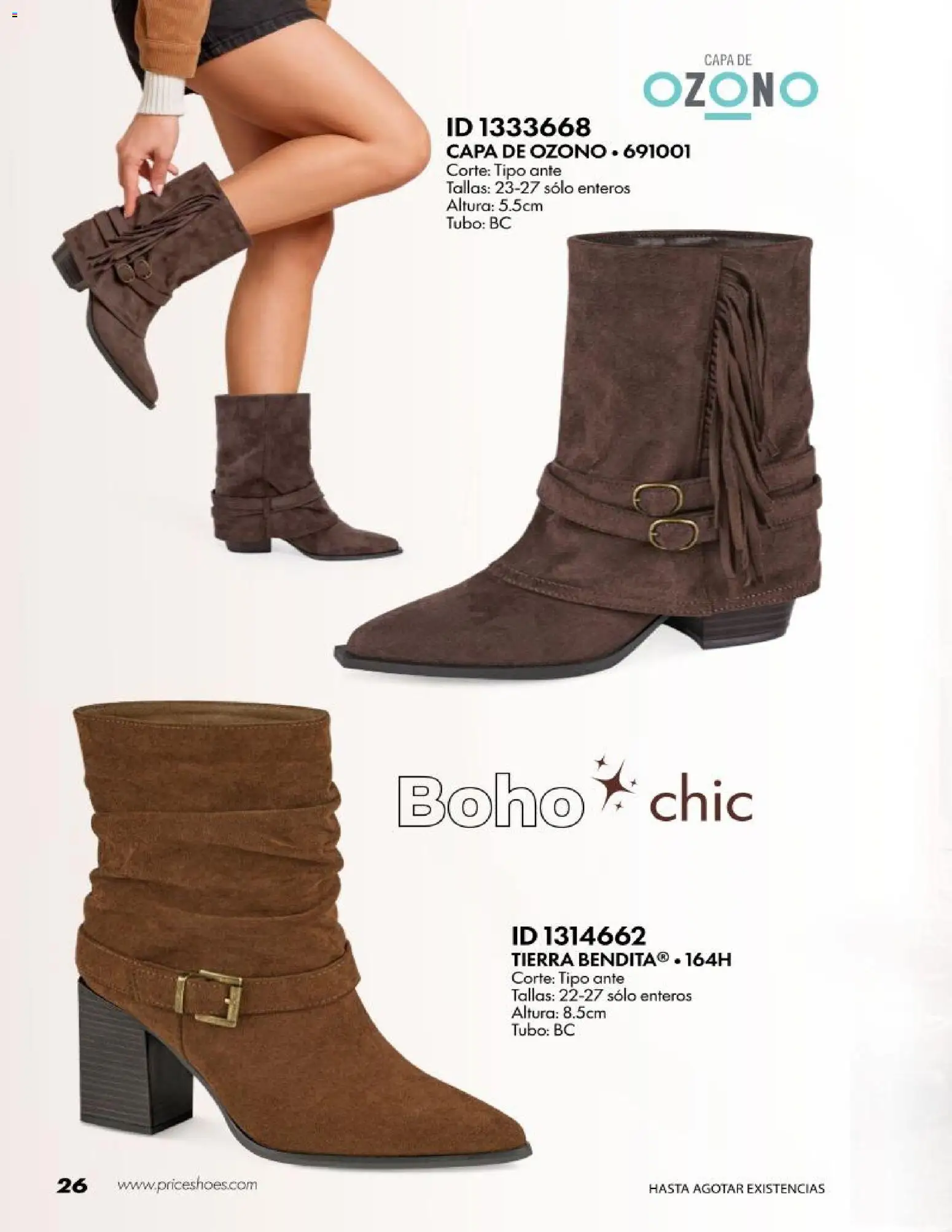 Vista previa las ofertas de la tienda Price Shoes - Price Shoes catálogo Texano desde el 20/10/2026 