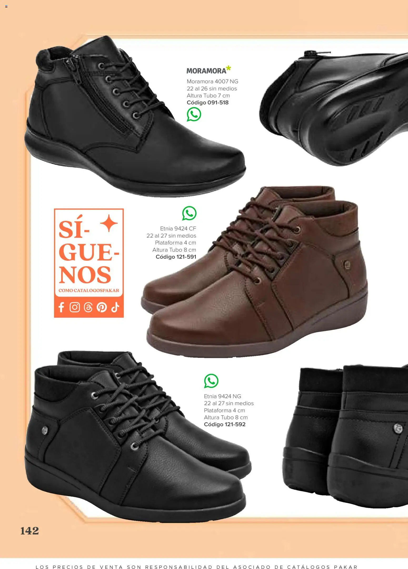 Vista previa las ofertas de la tienda SC Pakar - SC Pakar catálogo Bota desde el 31/07/2026 
