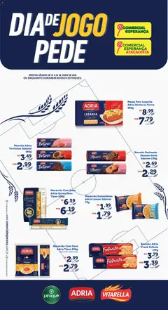 Pré-Visualização do folheto "Comercial Esperança ofertas Dia de Jogo Pede" da loja Comercial Esperança válido a partir de 12/06/2026