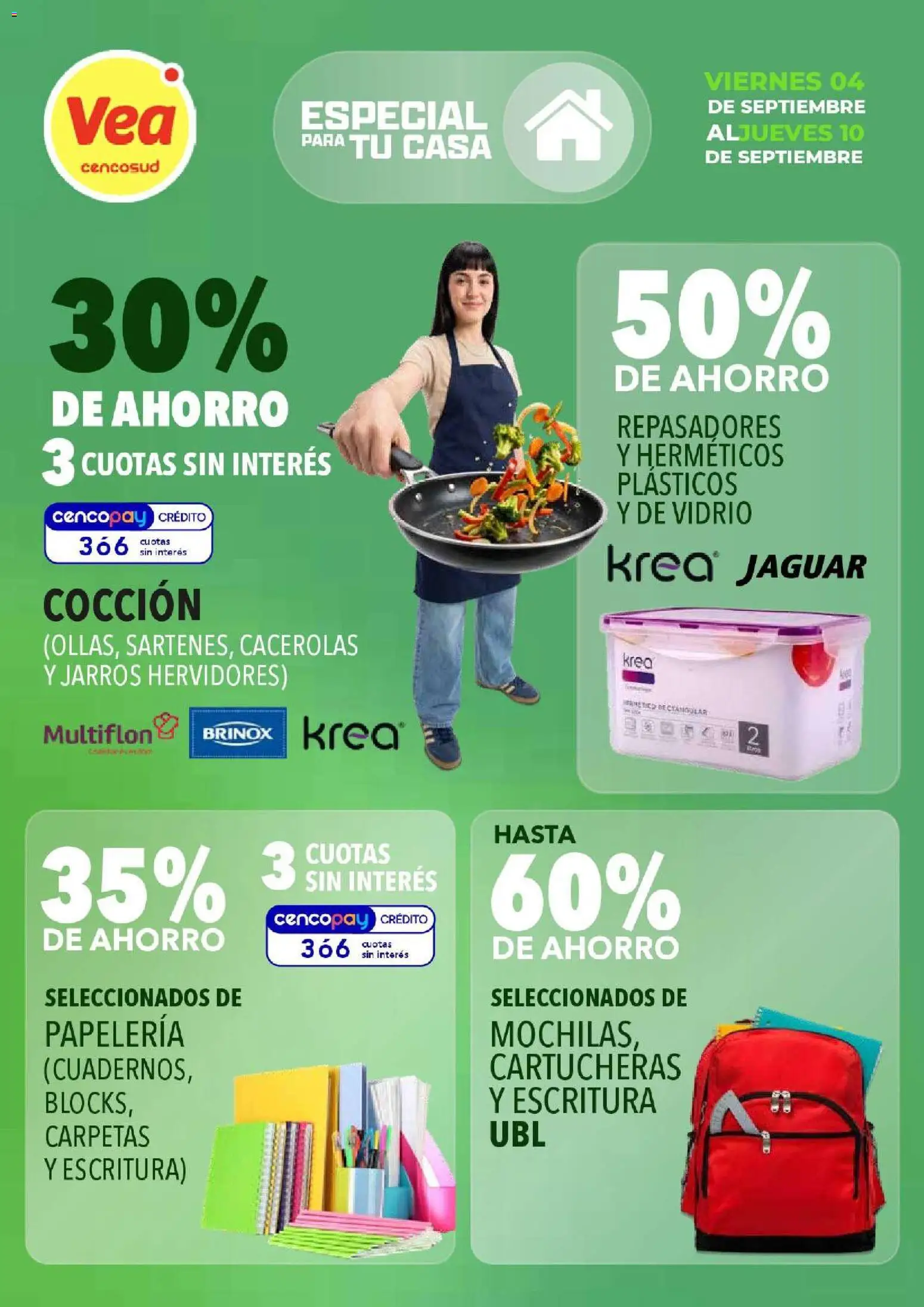 Vista previa del folleto de la tienda Vea válido desde el 04/09/2026 