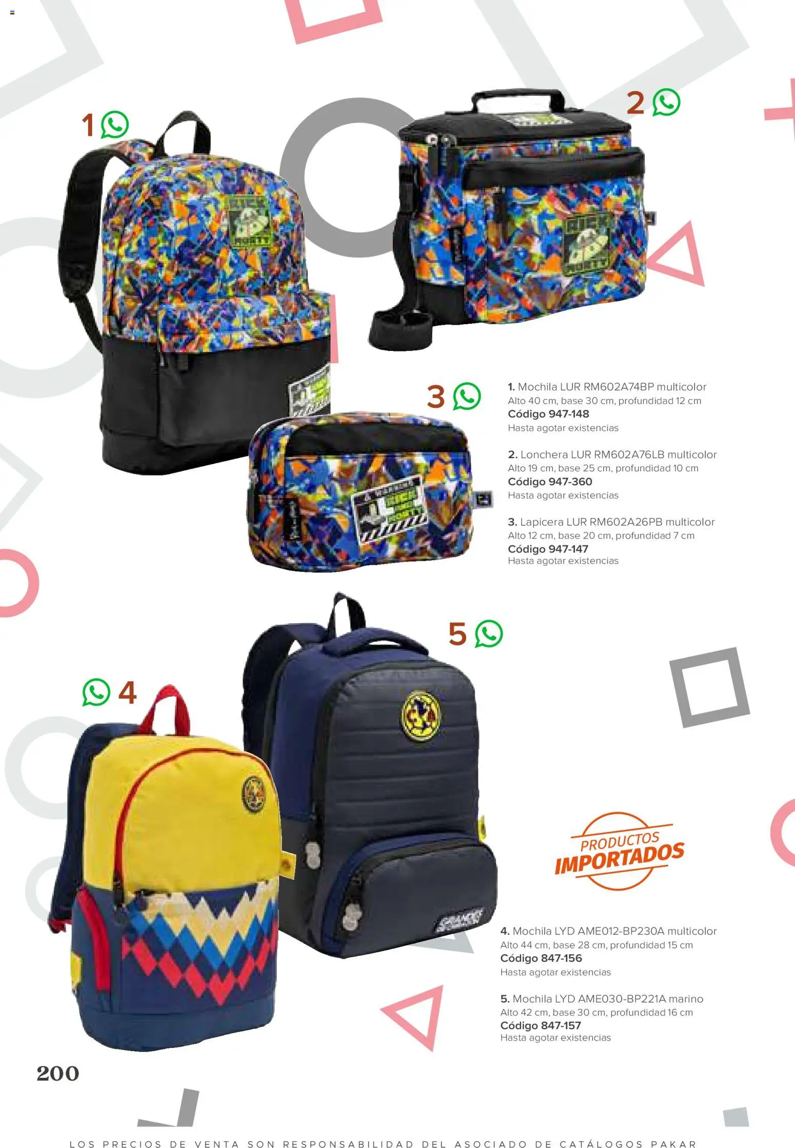 Vista previa las ofertas de la tienda SC Pakar - SC Pakar catálogo Ropa desde el 31/07/2026 