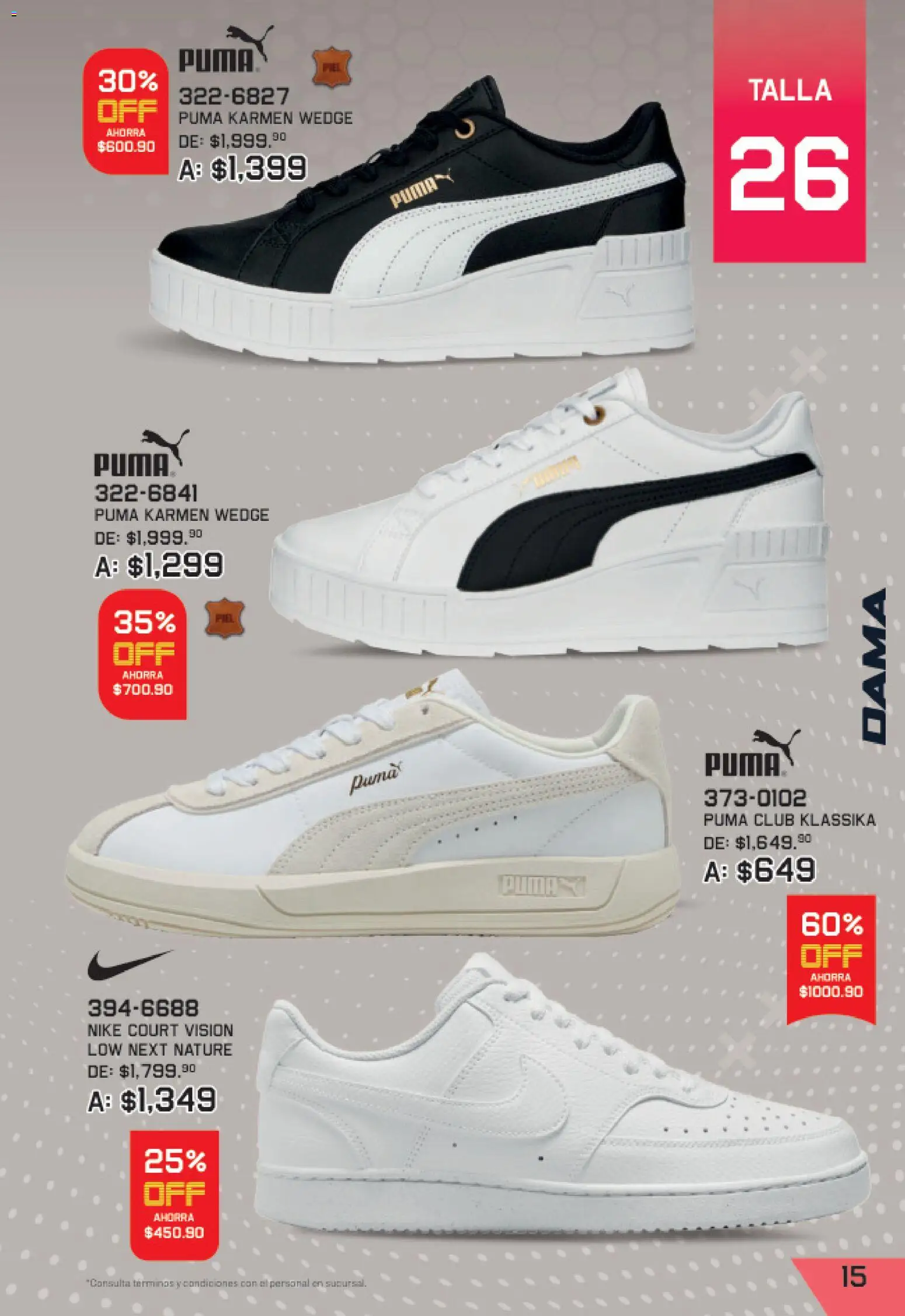 Vista previa las ofertas de la tienda Andrea - Andrea catálogo Lo mejor de marcas desde el 27/09/2026 