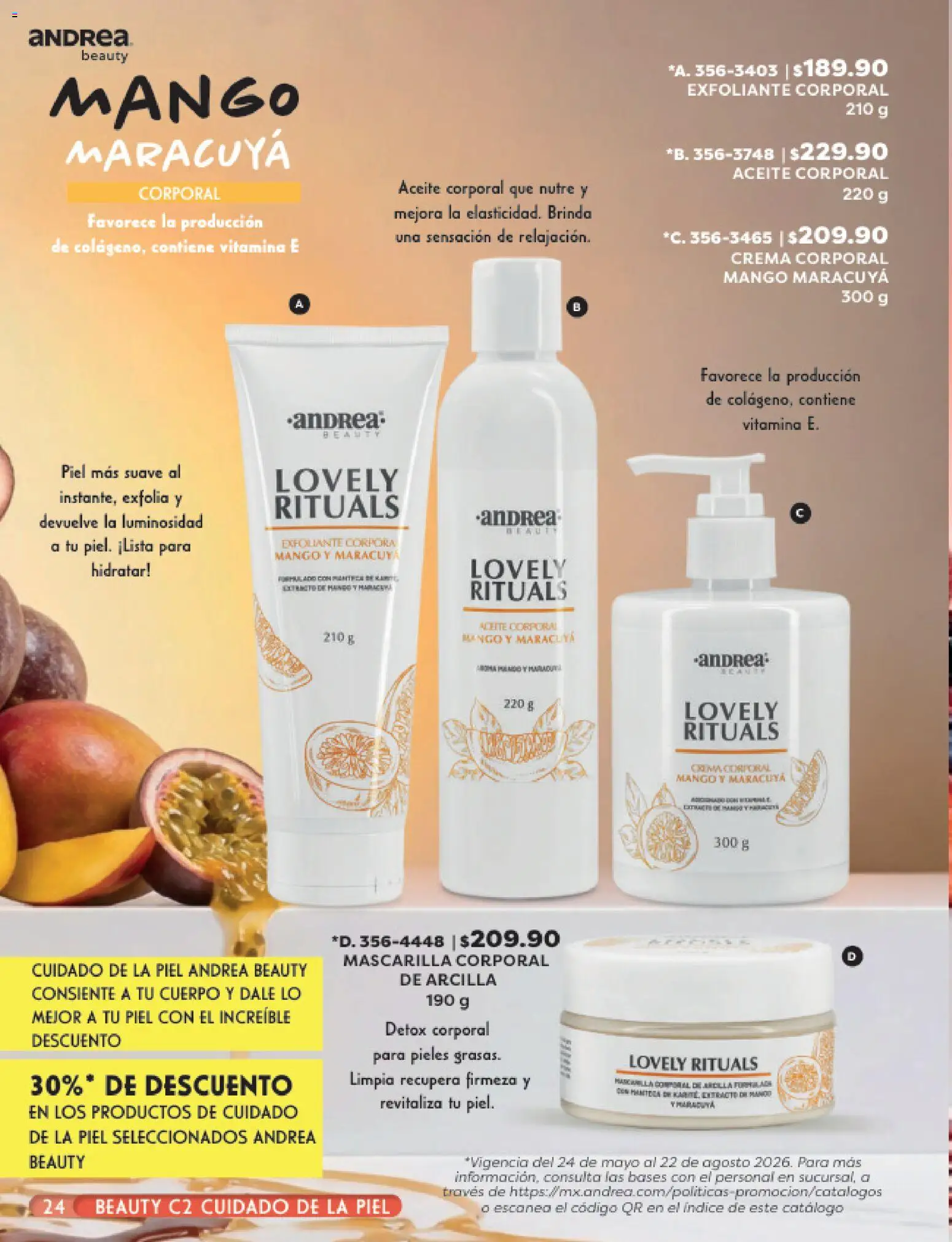 Vista previa las ofertas de la tienda Andrea - Andrea catálogo Beauty desde el 24/05/2026 