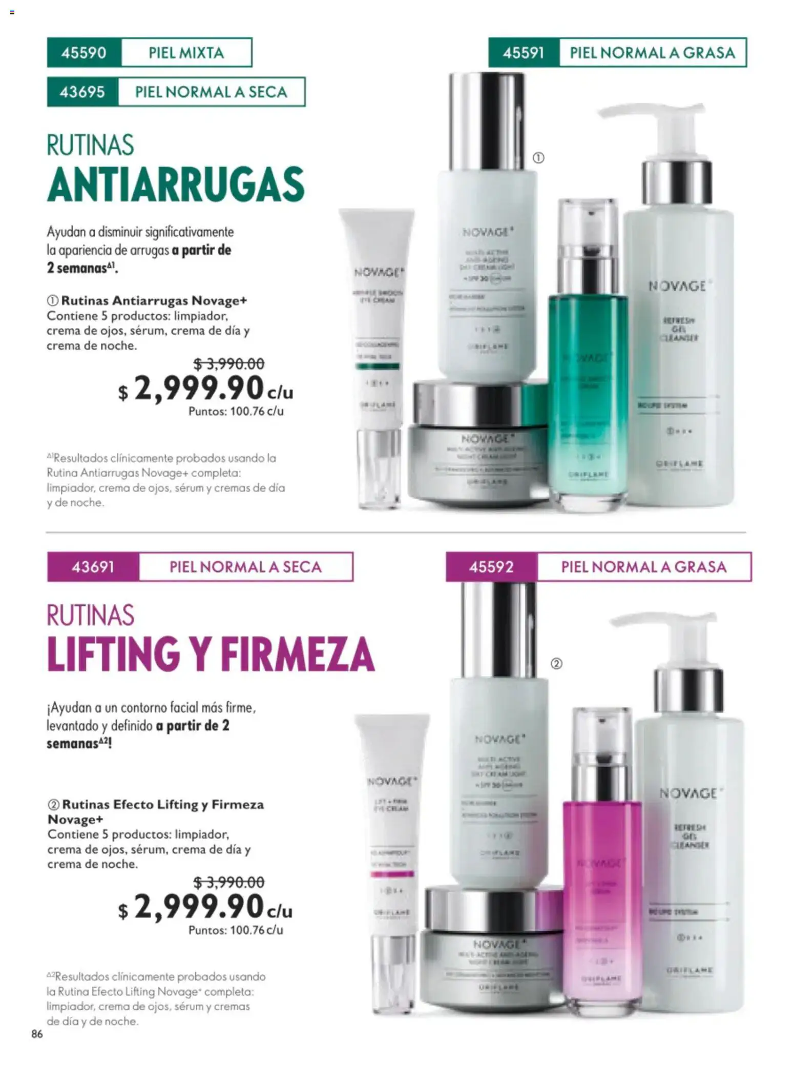 Vista previa las ofertas de la tienda Oriflame - Oriflame campaña 9 2026 desde el 20/06/2026 - Crema, Serum, Contorno