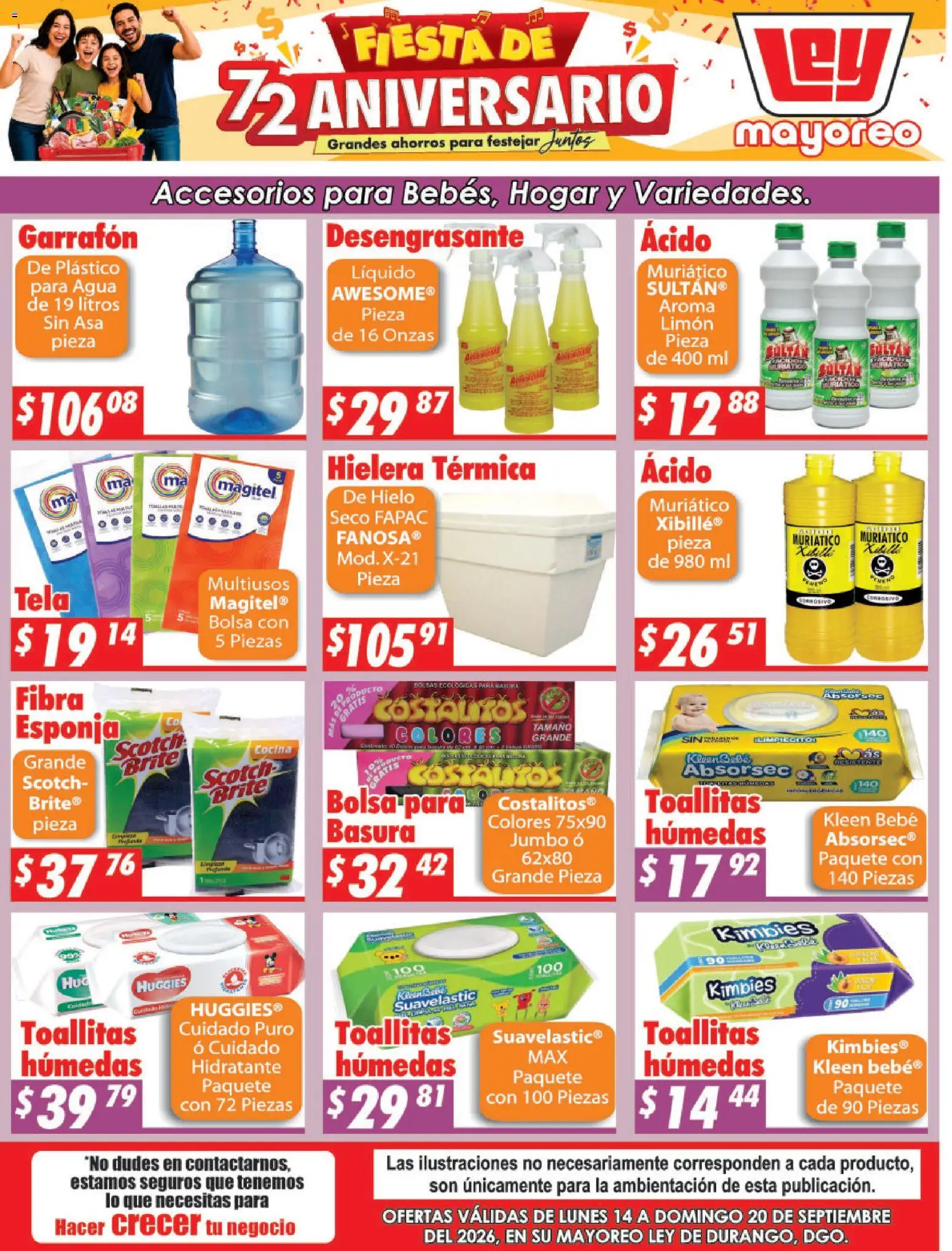 Vista previa las ofertas de la tienda Casa Ley - Casa Ley folleto desde el 14/09/2026 