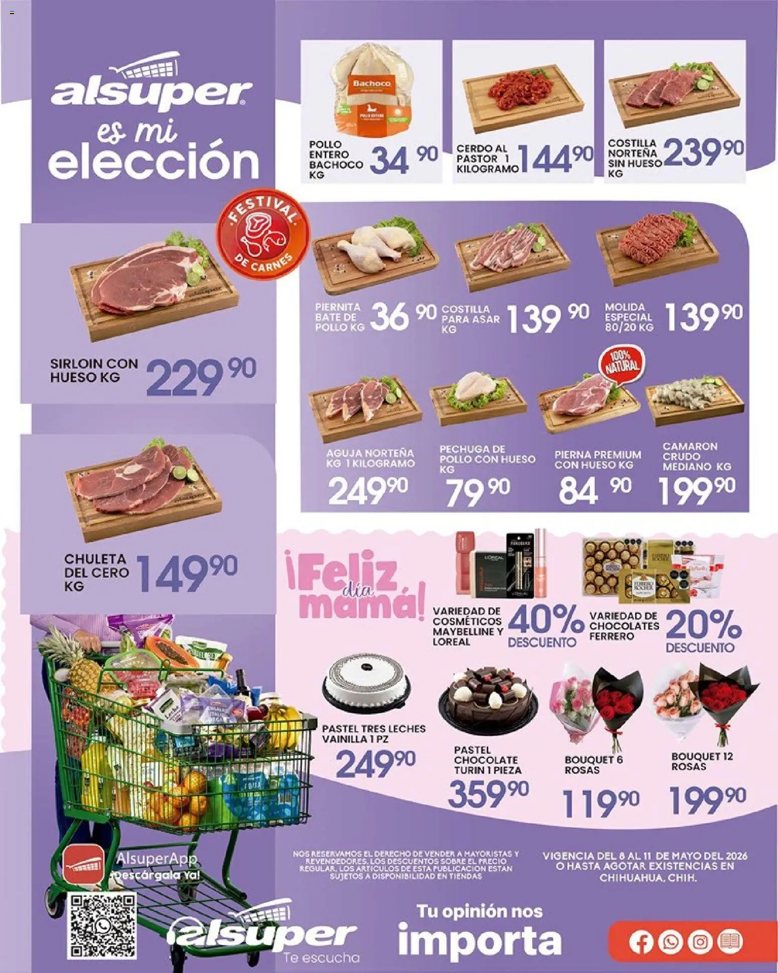 Vista previa las ofertas de la tienda Alsuper - Alsuper folleto Chihuahua-Estado desde el 08/05/2026 
