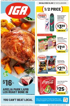 Preview of catalogue IGA catalogue WA medium metro from shop IGA valid 10/06/2026