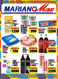Vista previa del folleto de la tienda Mariano Max válido desde el 07/07/2026 