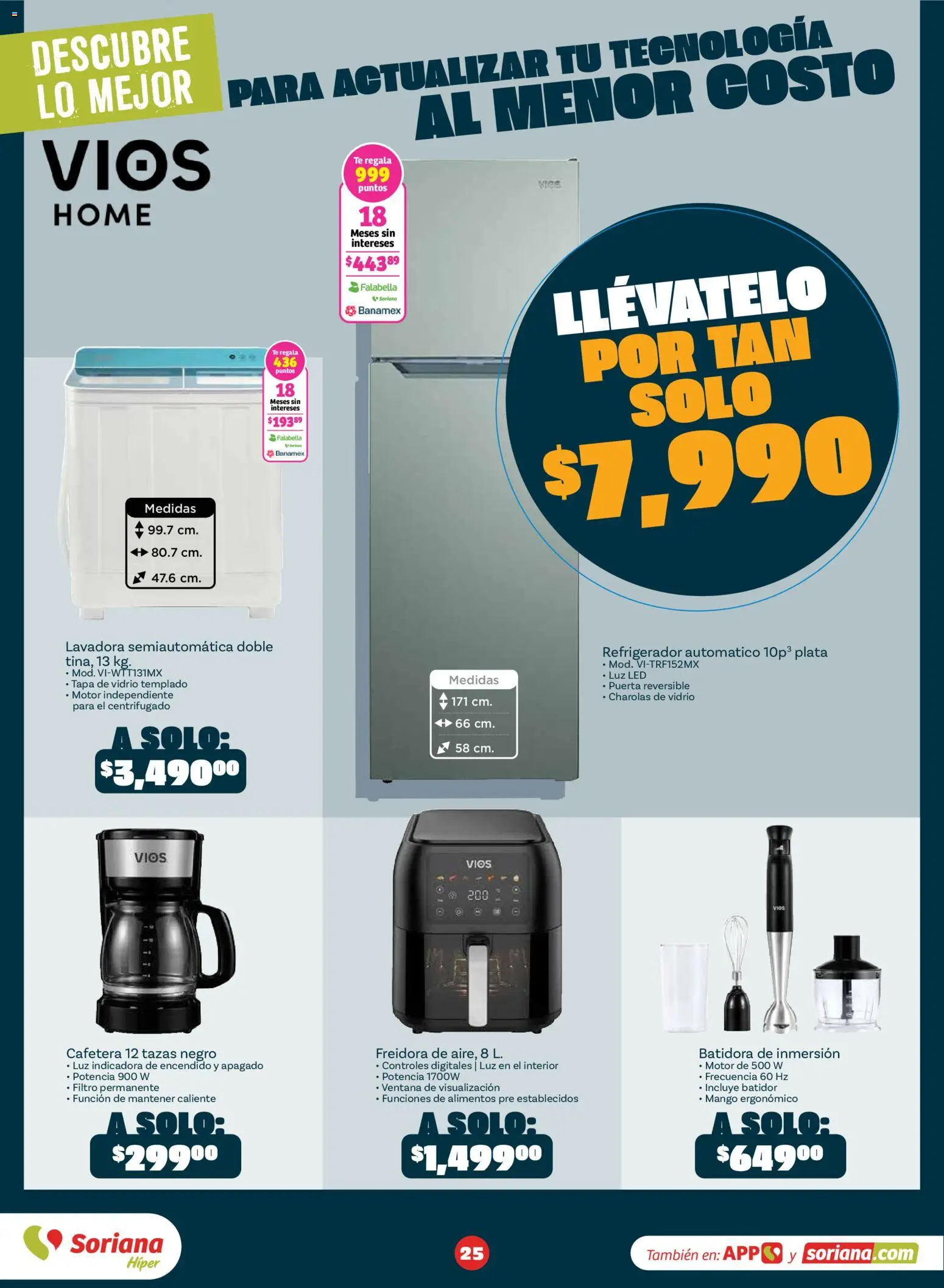 Vista previa las ofertas de la tienda Soriana - Soriana Descubre lo mejor al mejor precio Híper Nacional desde el 31/08/2026 