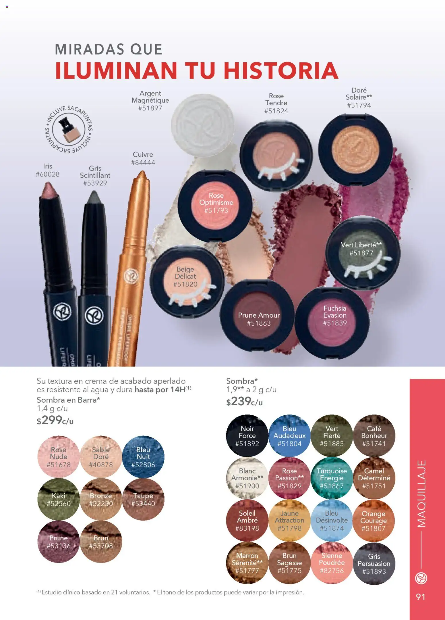 Vista previa las ofertas de la tienda Yves Rocher - Campaña 4 2026 desde el 03/03/2026 - Café, Agua, Maquillaje, Crema, Sombra, Kaki